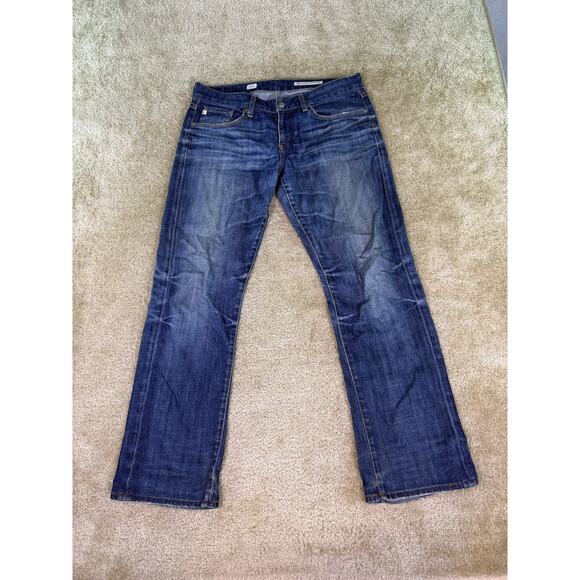 AG Adriano Goldschmied The Tomboy Boyfriend Fit Denim Jeans Women's Sz 30R E352 - Picture 1 of 14